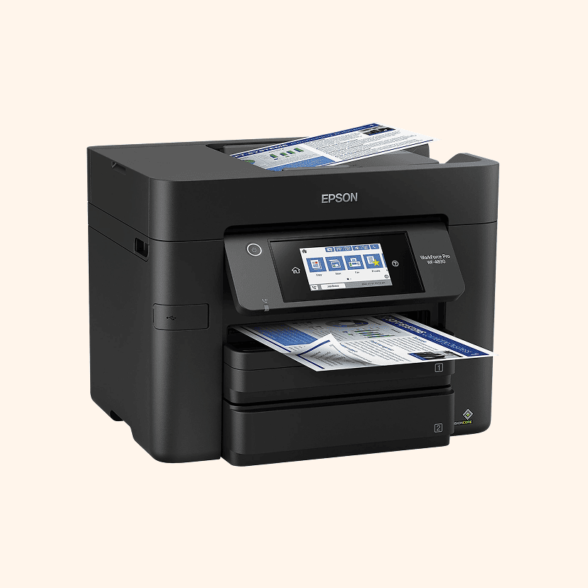 Epson® WorkForce® Pro WF-4830 Wireless Inkjet All-In-One Color Printer