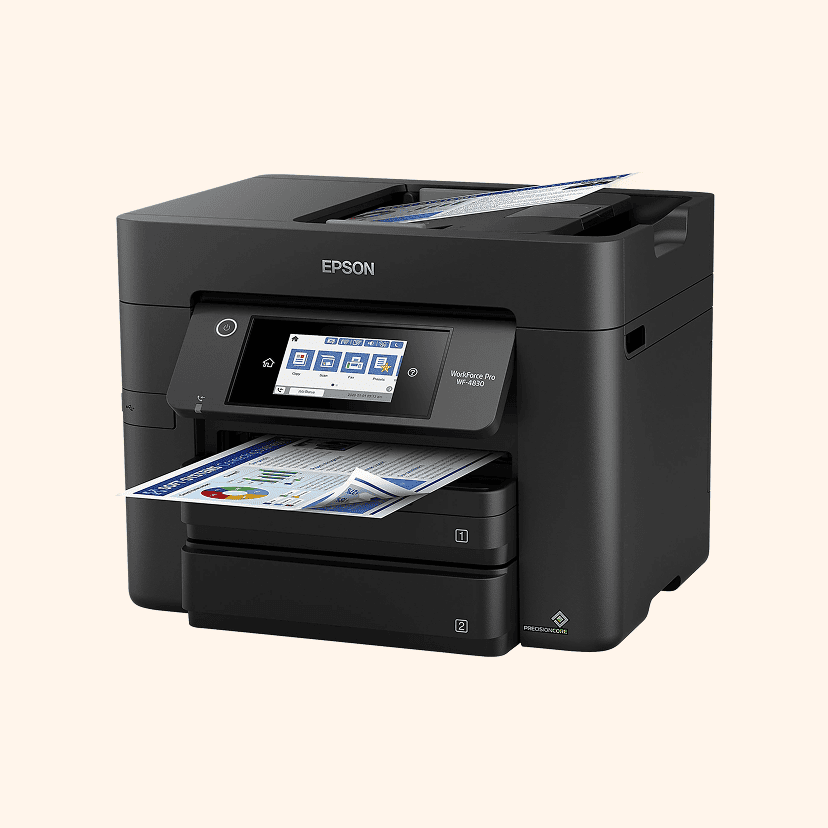 Epson® WorkForce® Pro WF-4830 Wireless Inkjet All-In-One Color Printer
