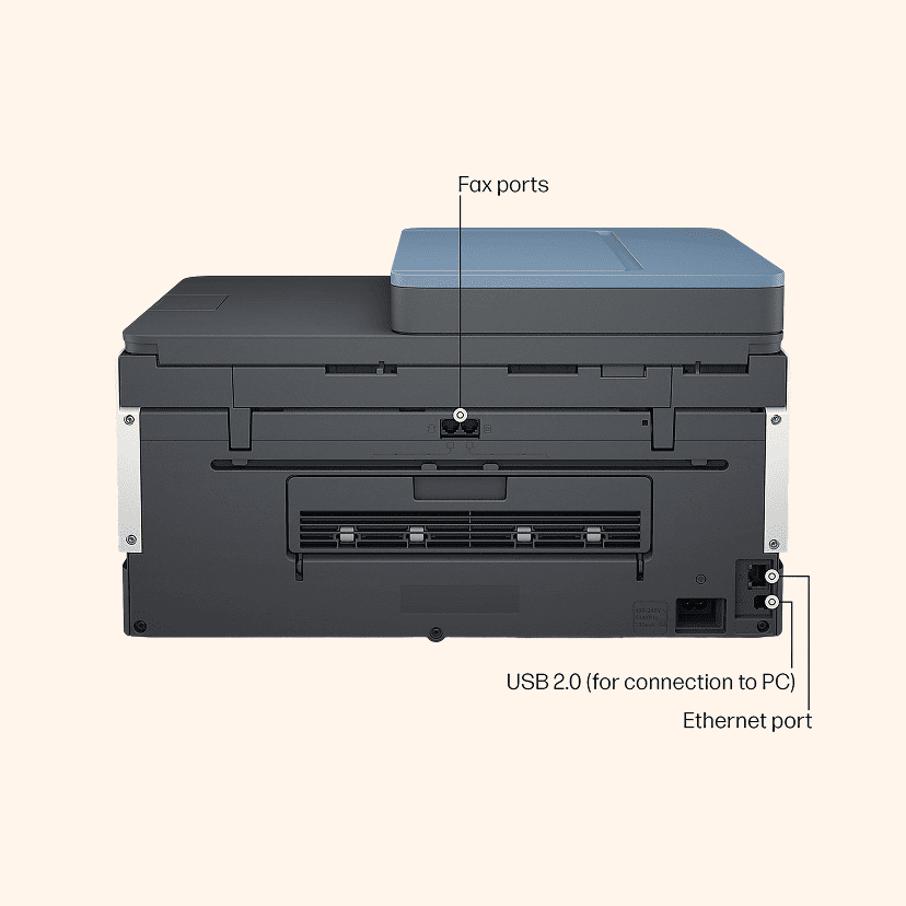 HP Smart Tank 7602 Wireless All-in-One Ink Tank Printer with up to 2 years of ink included, AI-enabled (28B98A)