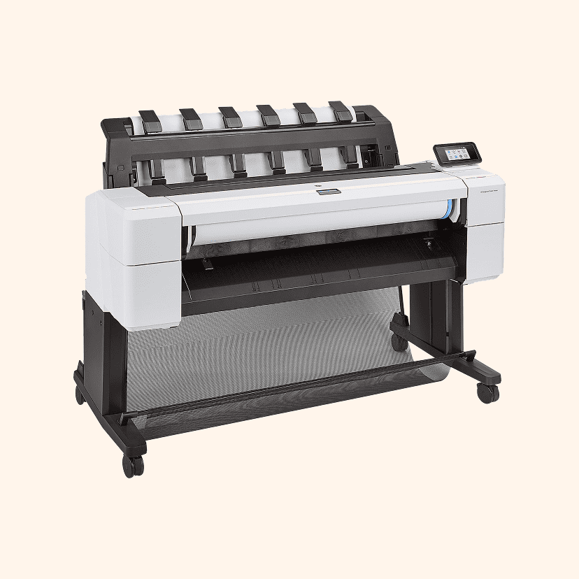HP DesignJet T1600 PostScript Color Inkjet Large-Format Printer