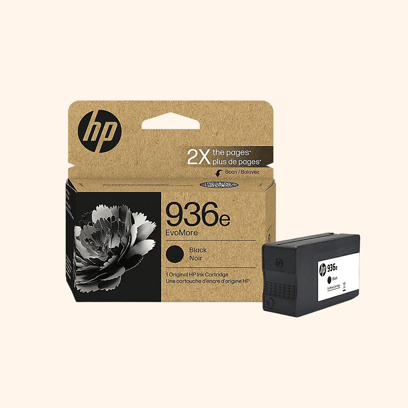 Original HP 936e Black EvoMore Ink Cartridge